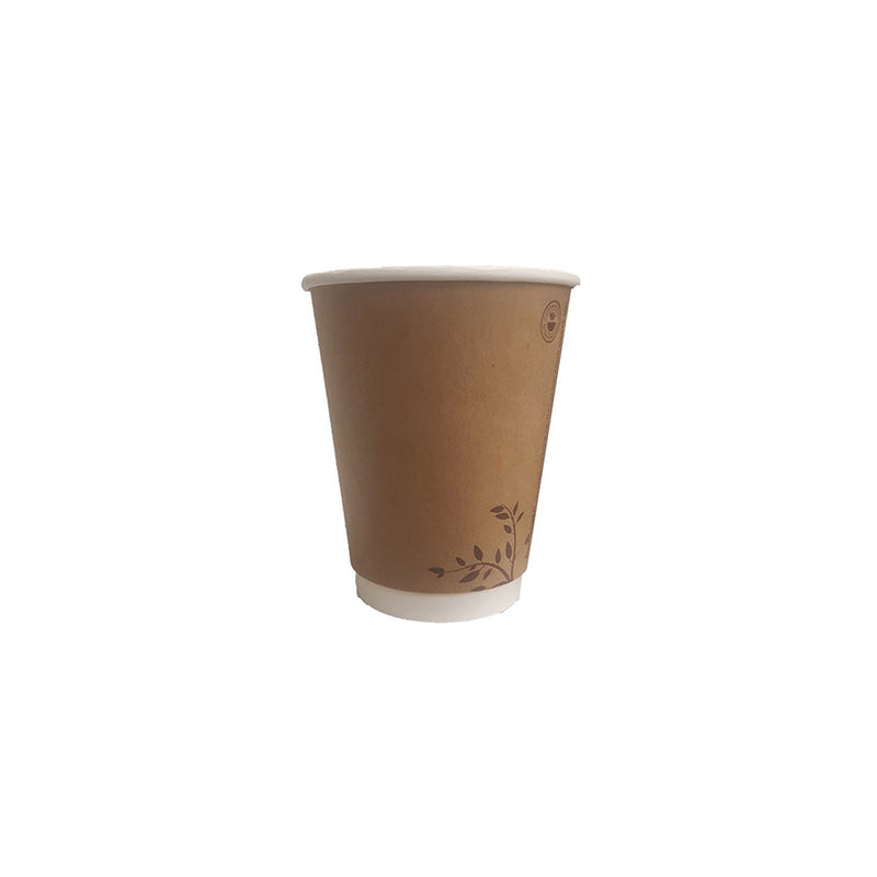 Compostable Cups 8oz Brown Cups
