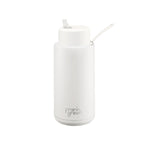 Frank Green 1 Litre Water Bottle Cloud White