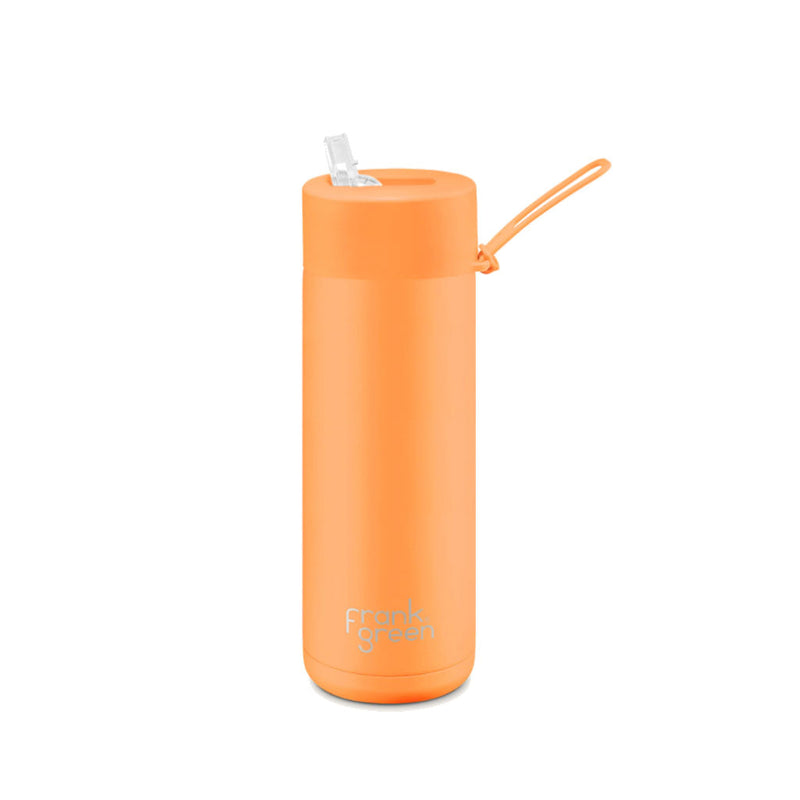 frank green 595ml bottle Neon Orange