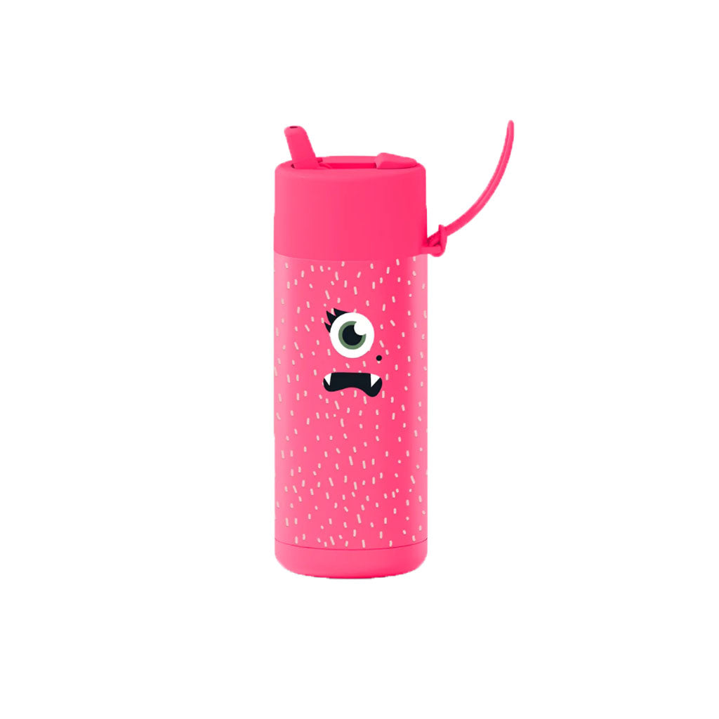 franksters Ceramic Reusable Bottle 475ml Neon Pink