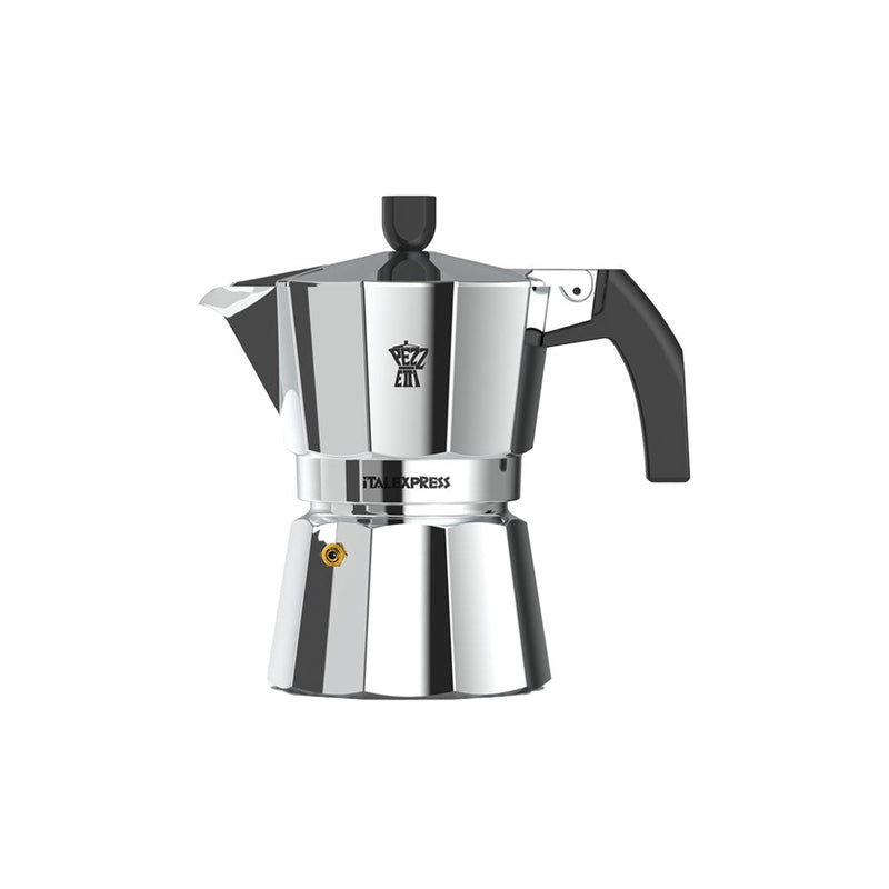 Pezzetti ItalExpress 3 Cup Classic Aluminium Moka Pot