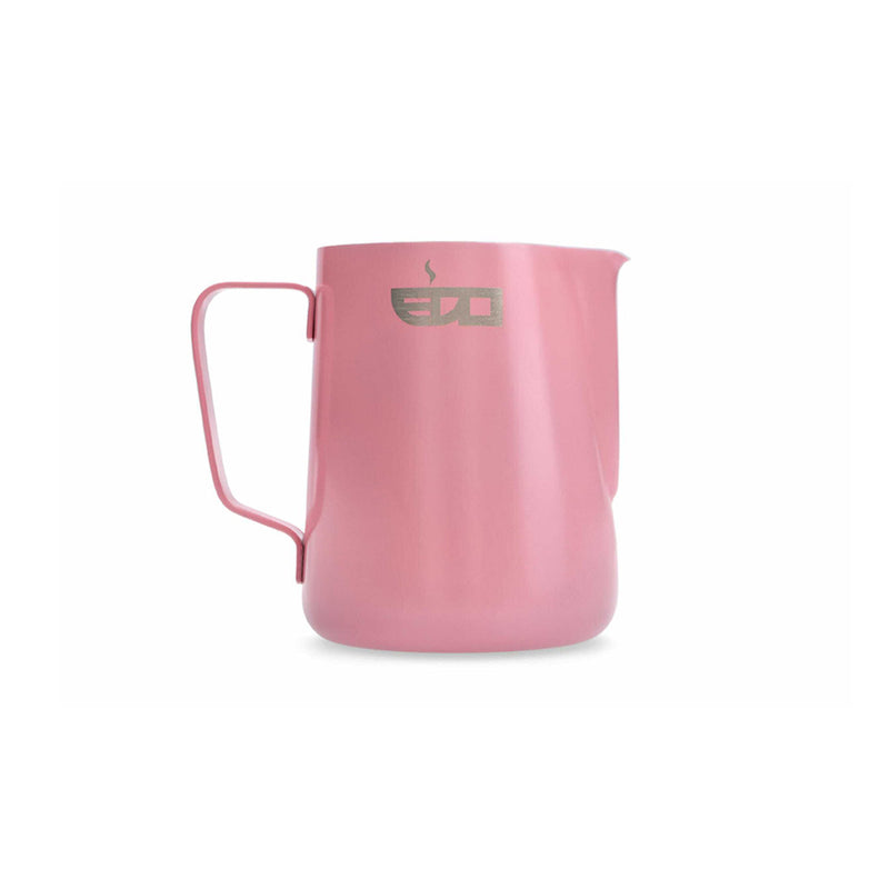 EDO Baby Pink 350ml Milk Pitcher Stainless Steel Non Stick