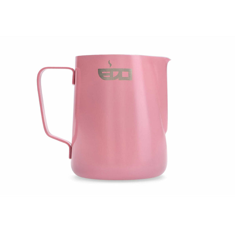 EDO Baby Pink 600ml Milk Pitcher Stainless Steel Non Stick