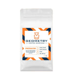 Geometry Protractor blend roasted Specialty Coffee beans. Colombian Viani