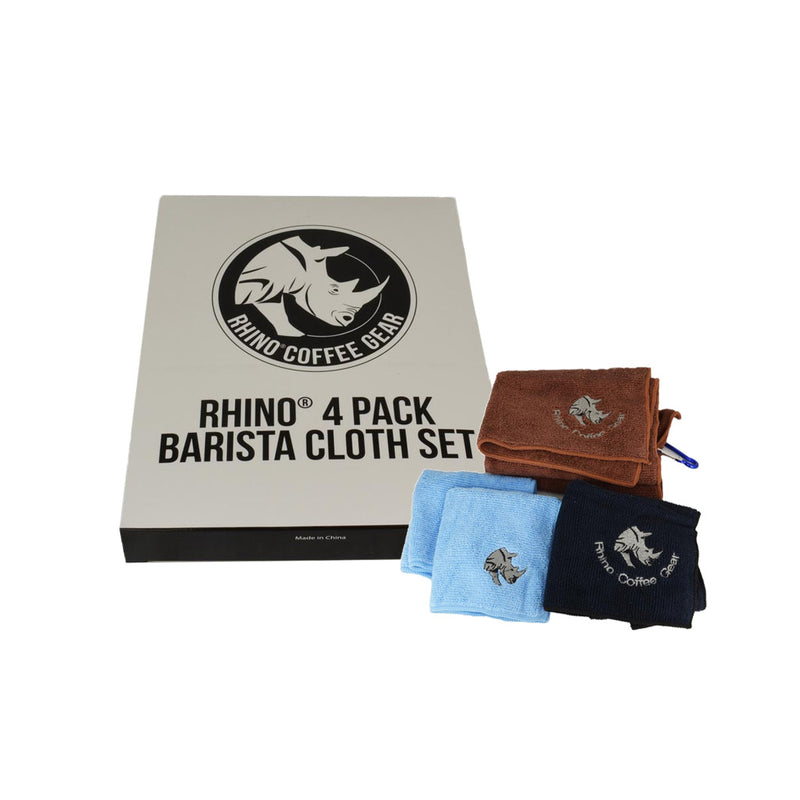 Rhino 4 Pack Barista Cloth Set
