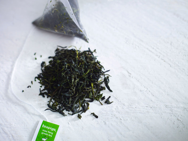 teapigs mao feng green tea real whole leaf