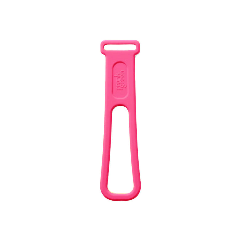 frank green Reusable Straw Lid Strap Neon Pink