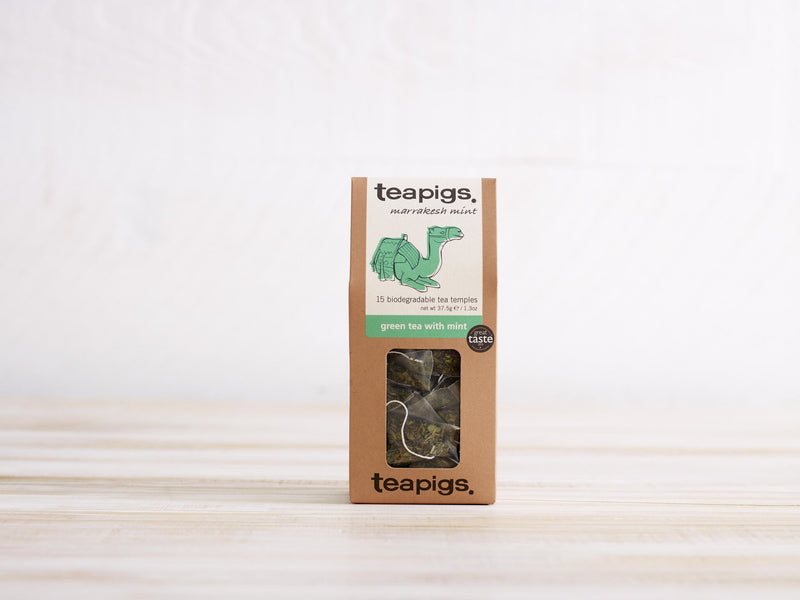 teapigs green tea with mint