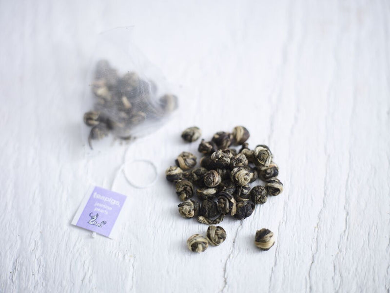teapigs jasmine pearls tea real whole leaf